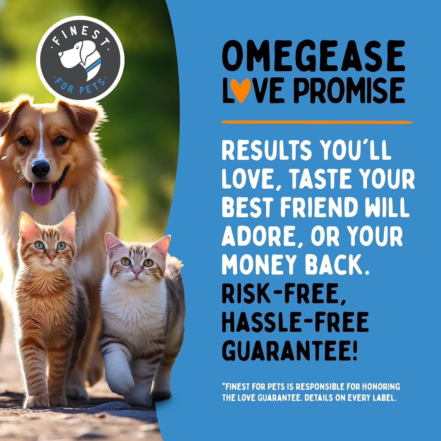 Omegease Fish Oil 100% Puro · Omega-3 Piel, Pelaje Y Articulaciones