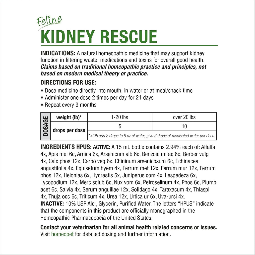 Feline Kidney Rescue · Apoyo Renal Para Gatos Senior