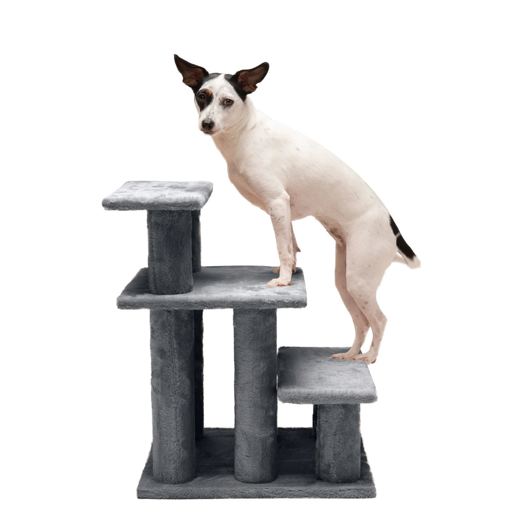 Steady Paws 3-Step Pet Stairs | Safe Climbing for Senior Dogs & Cats