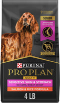 Purina Pro Plan | Dog | Senior 7+ | Sensitive Skin & Stomach | Dry | 4 Lb