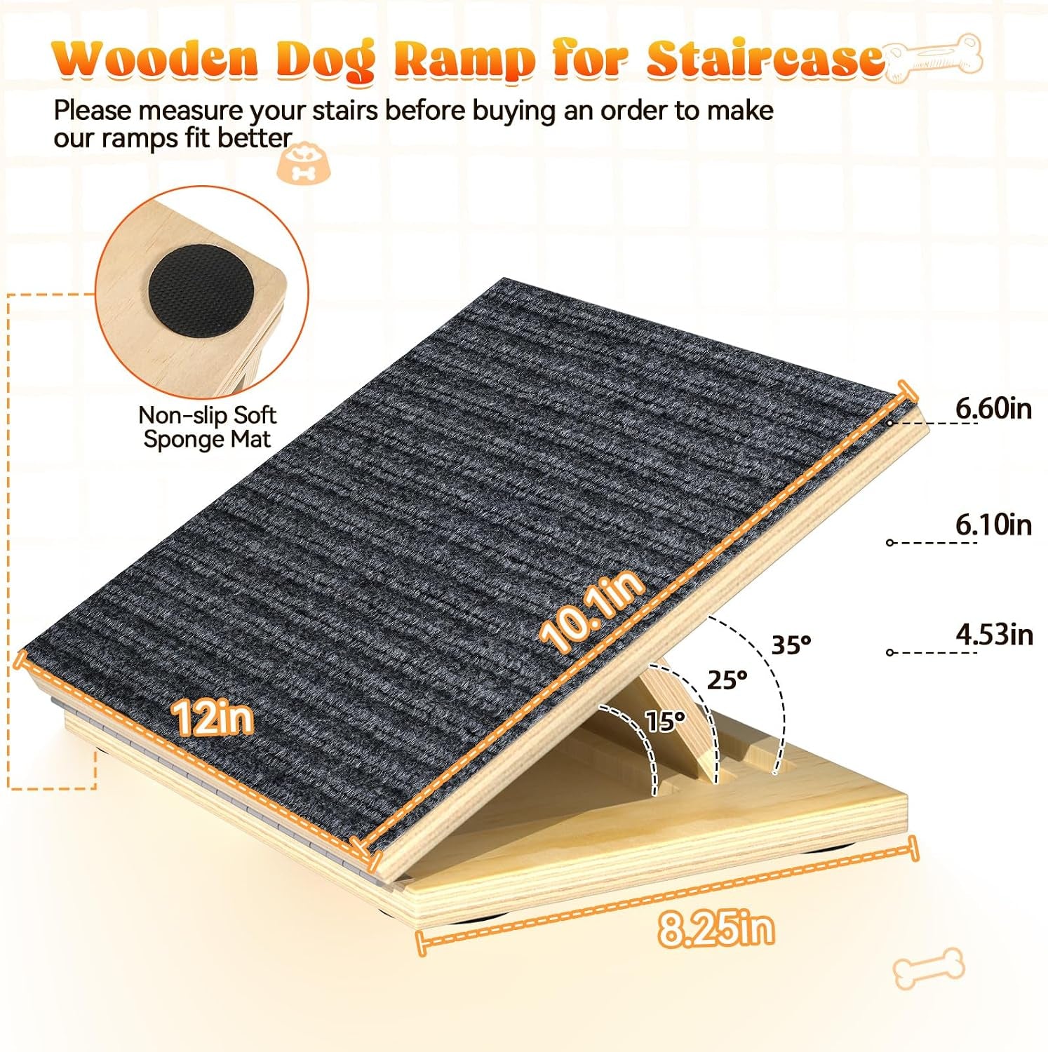 Rampas Para Escalones (2-Pack) · Movilidad Para Mascotas Senior