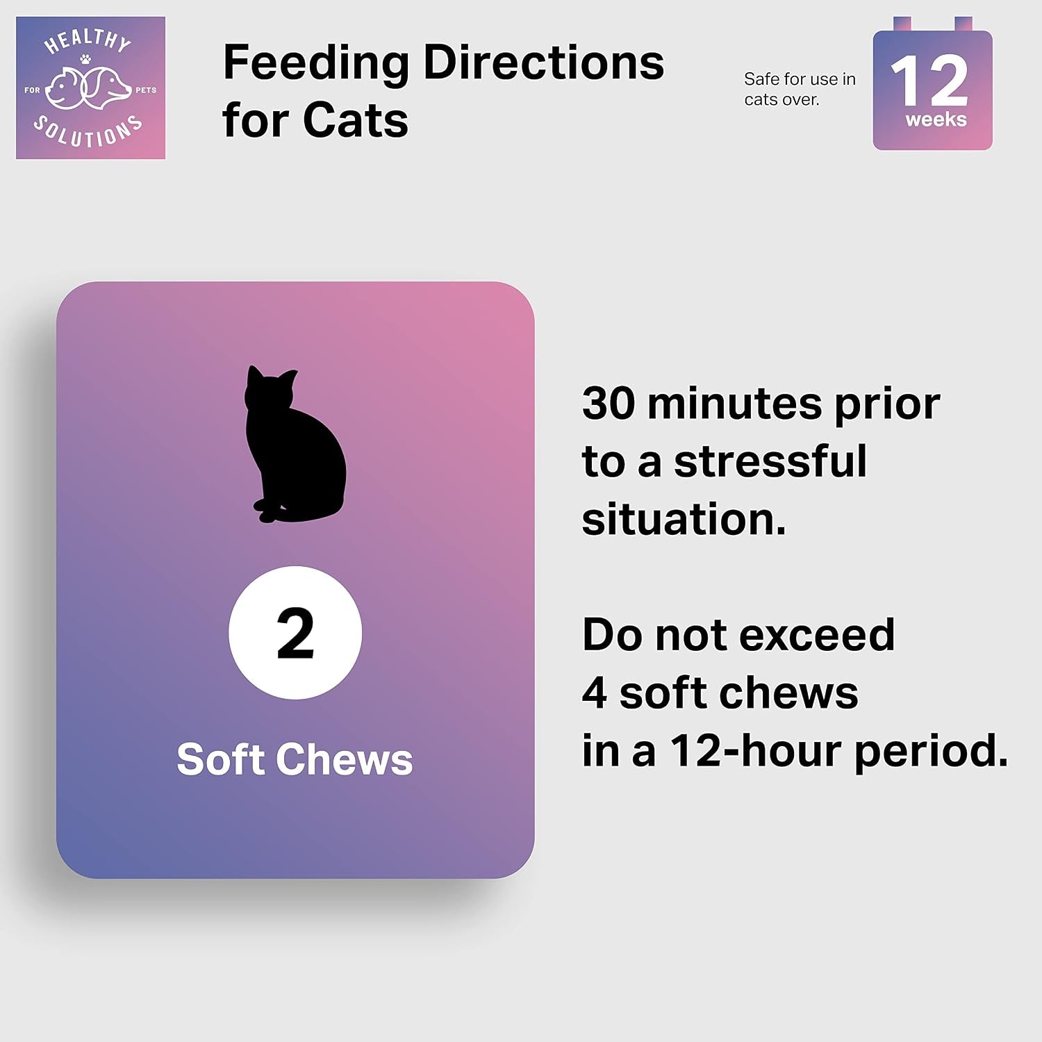 Naturvet Calming Chews · Calma Diaria Para Gatos Senior