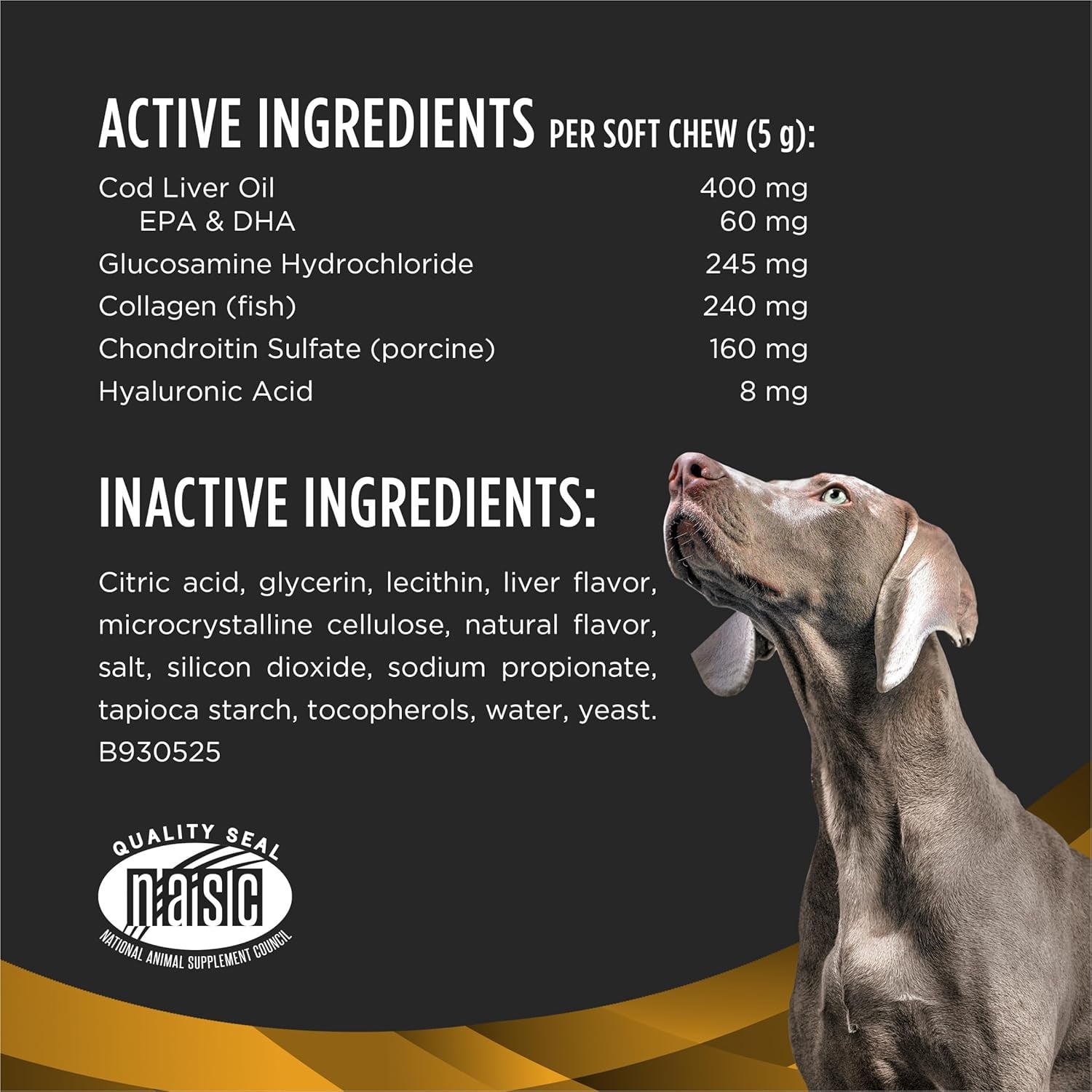 Joint Care Mobility Large Breed Dog Joint Supplement