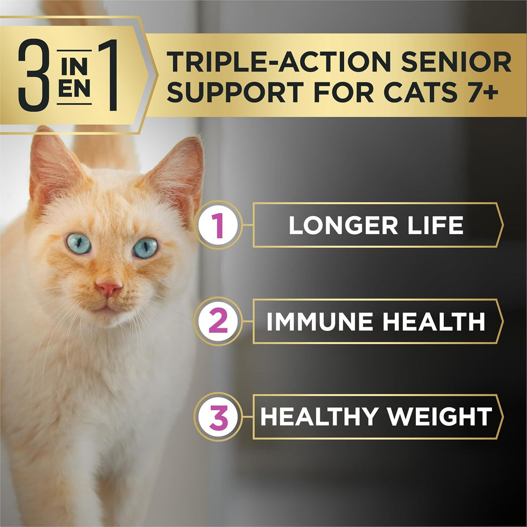 Purina Pro Plan | Cat | Senior 7+ | Advantedge Senior Support plus | Dry | 5 Lb