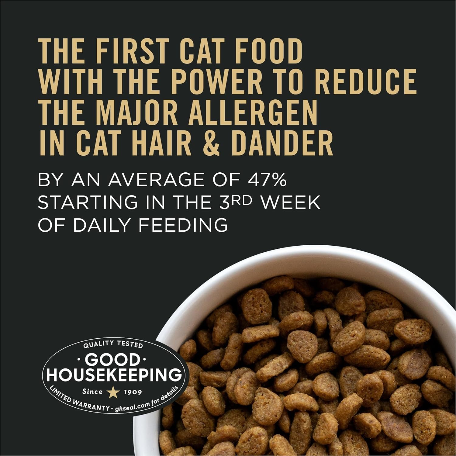 Purina Pro Plan | Cat | Senior 7+ | Liveclear Allergen Reducing | Dry | 5.5 Lb