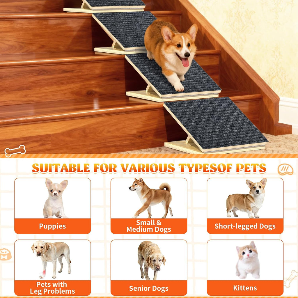 Rampas Para Escalones (2-Pack) · Movilidad Para Mascotas Senior