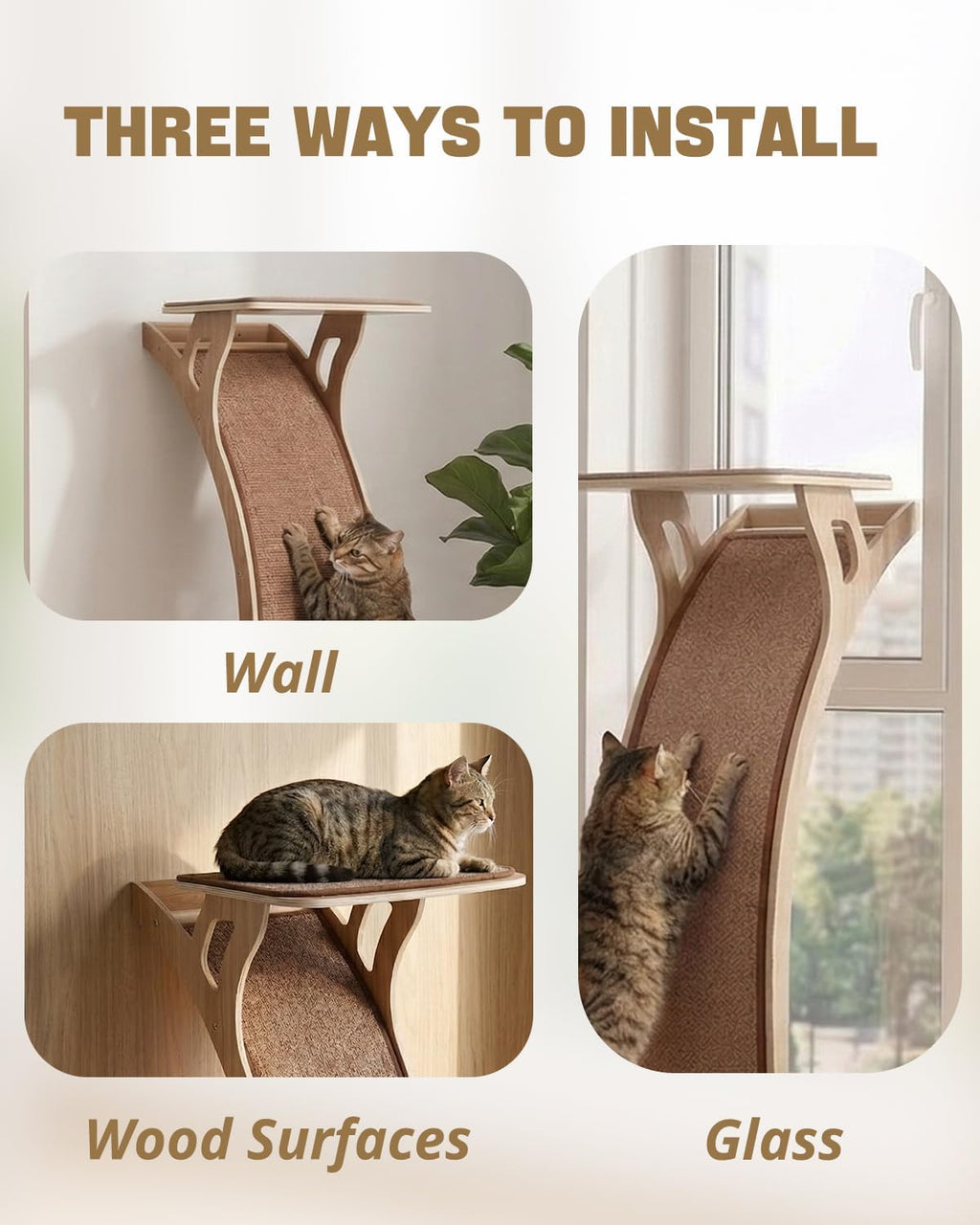 JKX Window Perch Con Rampa · Cama De Ventana Para Gatos Senior