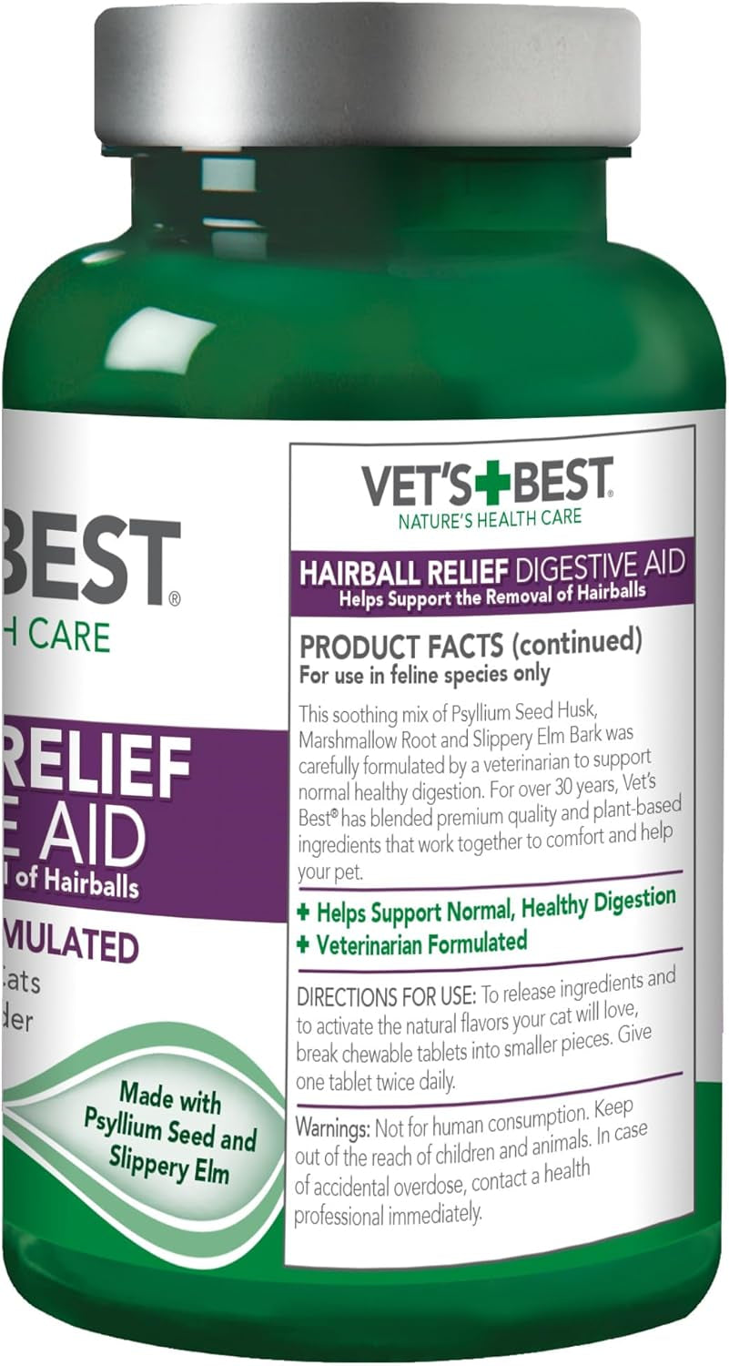 Hairball Relief Digestive Aid Para Gatos Senior