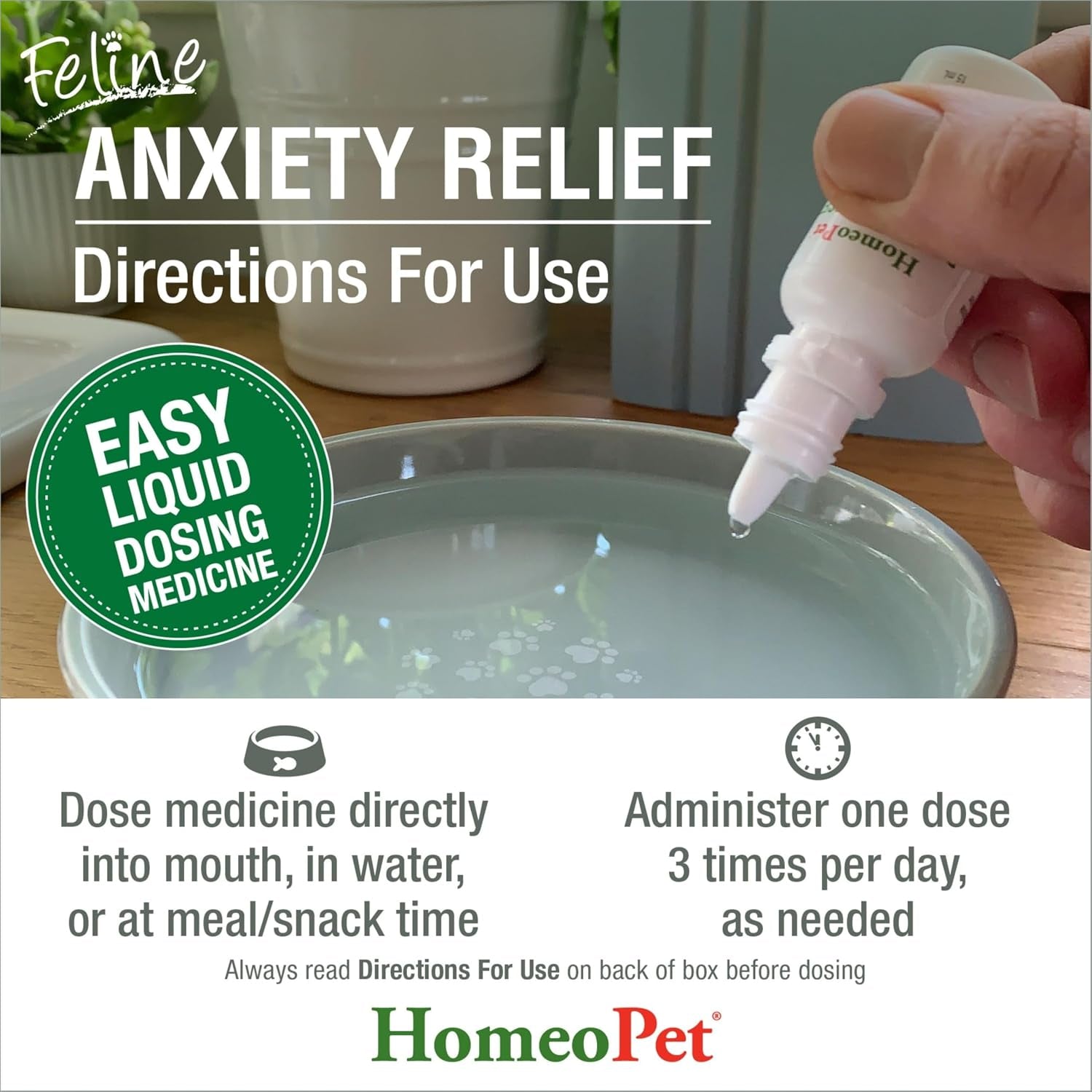 Feline Anxiety Relief · Calma Natural Para Gatos Mayores