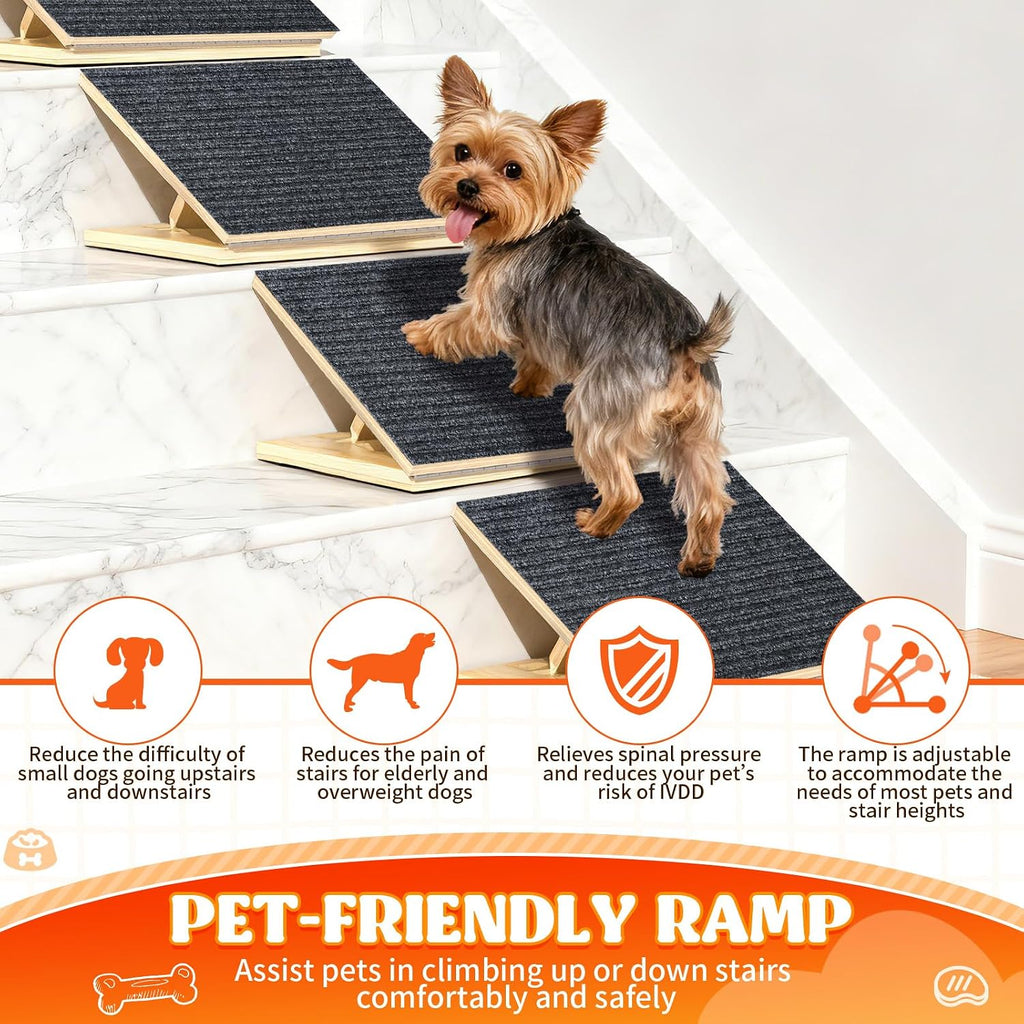 Rampas Para Escalones (2-Pack) · Movilidad Para Mascotas Senior