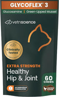 Extra Strength Healthy Hip & Joint Chews for Cats, Glycoflex Glucosamine and Green-Lipped Mussel